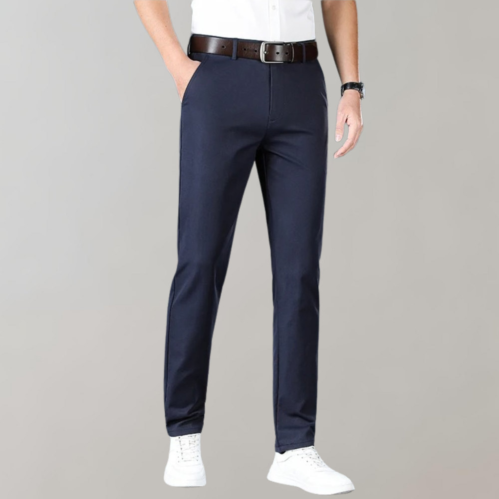 Konrad - Pantalon chino tendance à coupe étroite pour un style sans effort