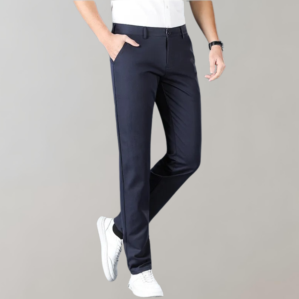 Konrad - Pantalon chino tendance à coupe étroite pour un style sans effort
