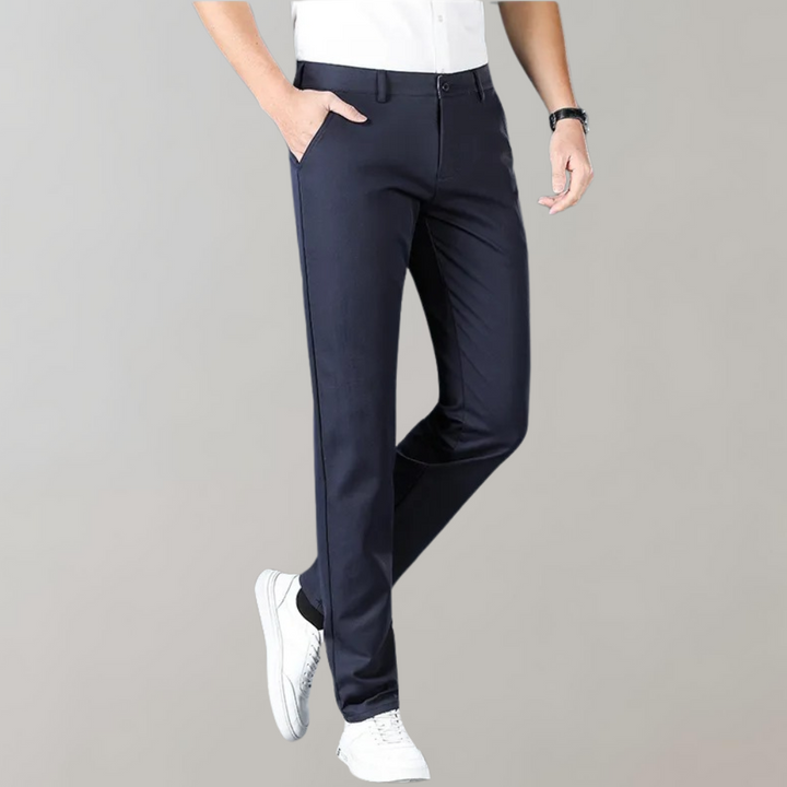 Konrad - Pantalon chino tendance à coupe étroite pour un style sans effort