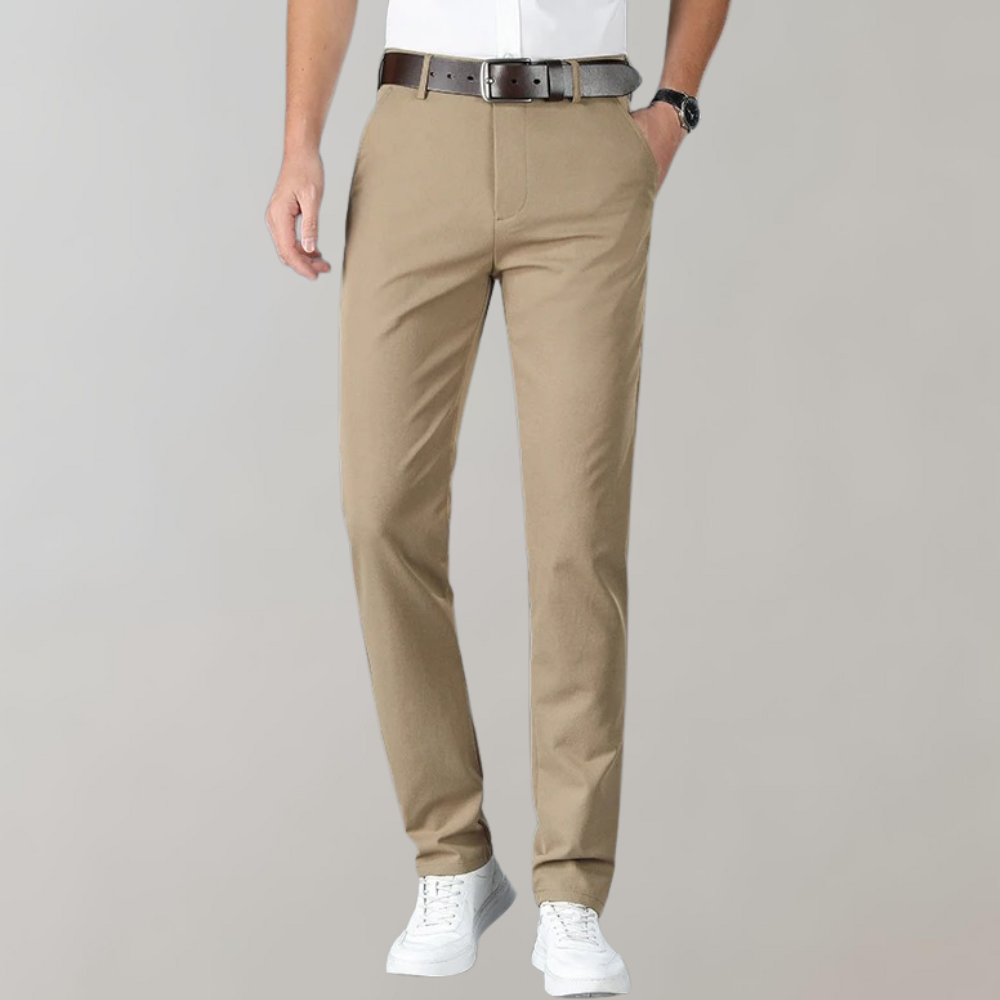 Konrad - Pantalon chino tendance à coupe étroite pour un style sans effort