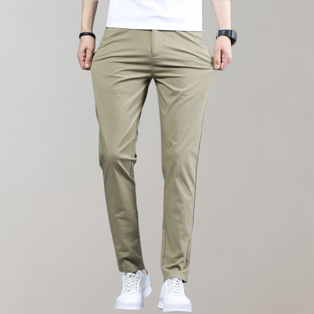 Villum - Pantalon chino extensible consciemment confortable