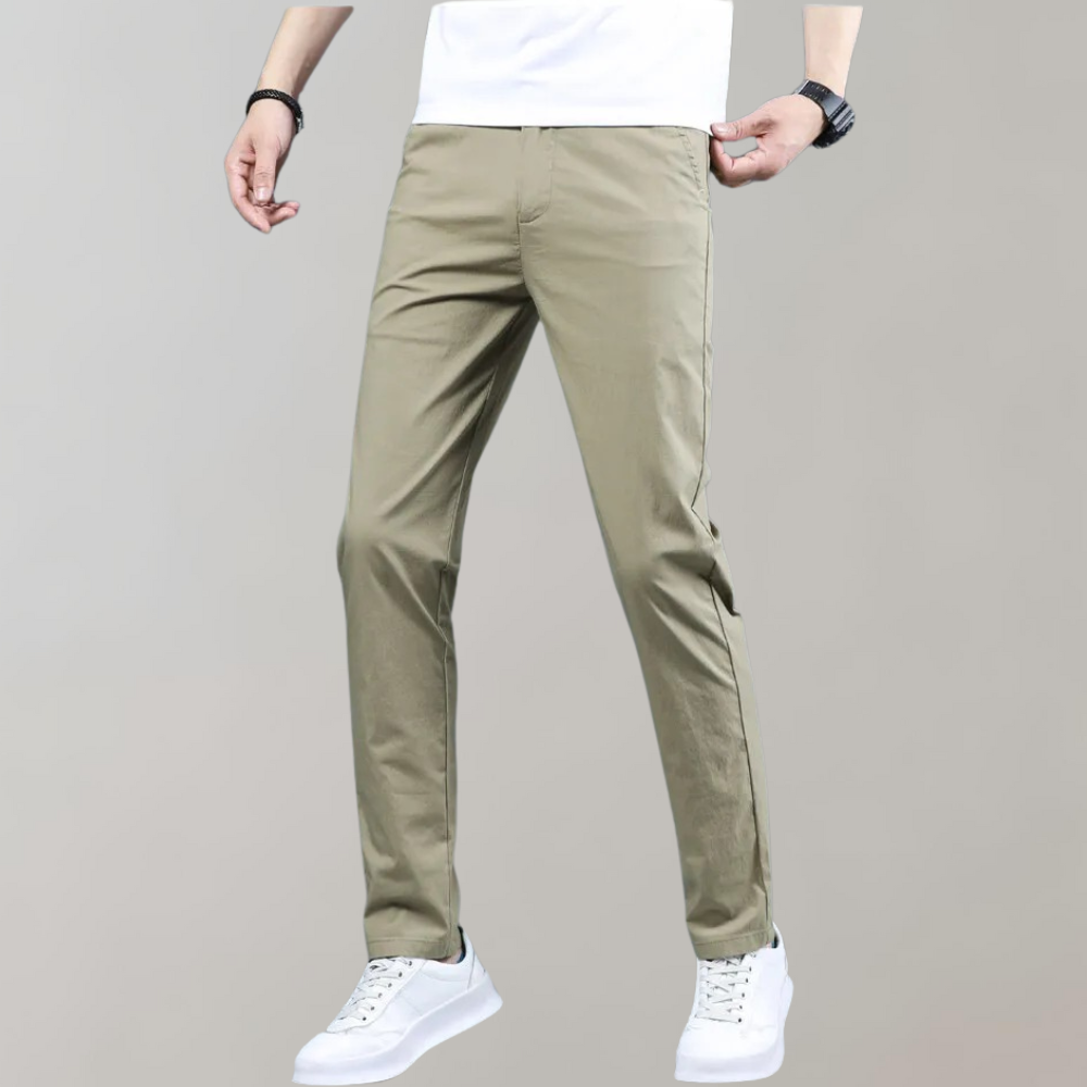 Villum - Pantalon chino extensible consciemment confortable