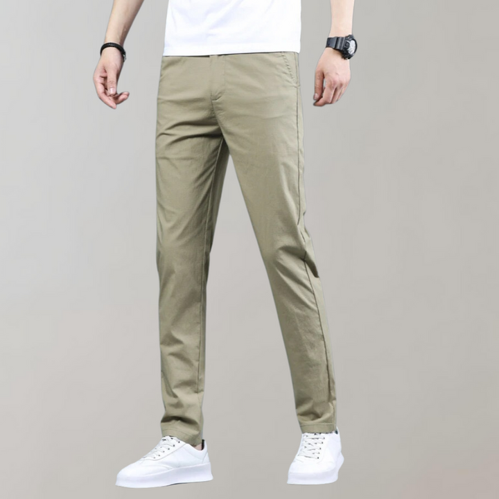 Villum - Pantalon chino extensible consciemment confortable