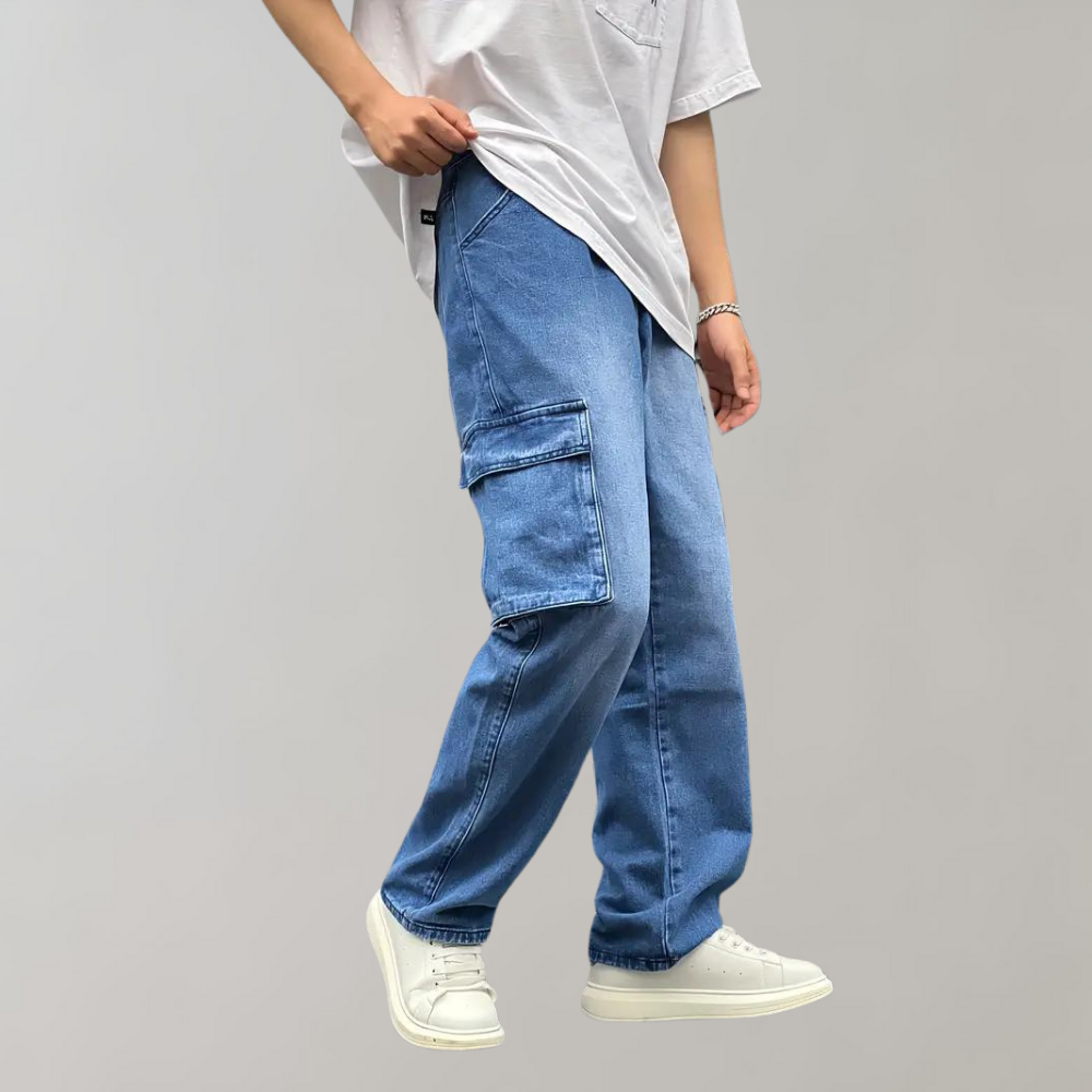 Hjalte - Pantalon cargo fonctionnel avec de nombreuses poches