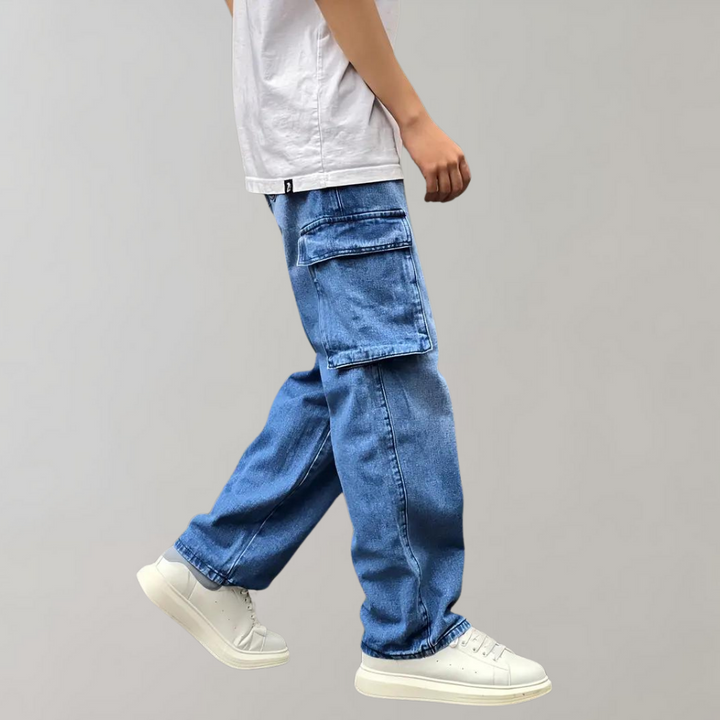 Hjalte - Pantalon cargo fonctionnel avec de nombreuses poches