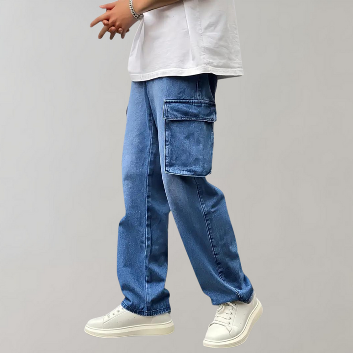 Hjalte - Pantalon cargo fonctionnel avec de nombreuses poches