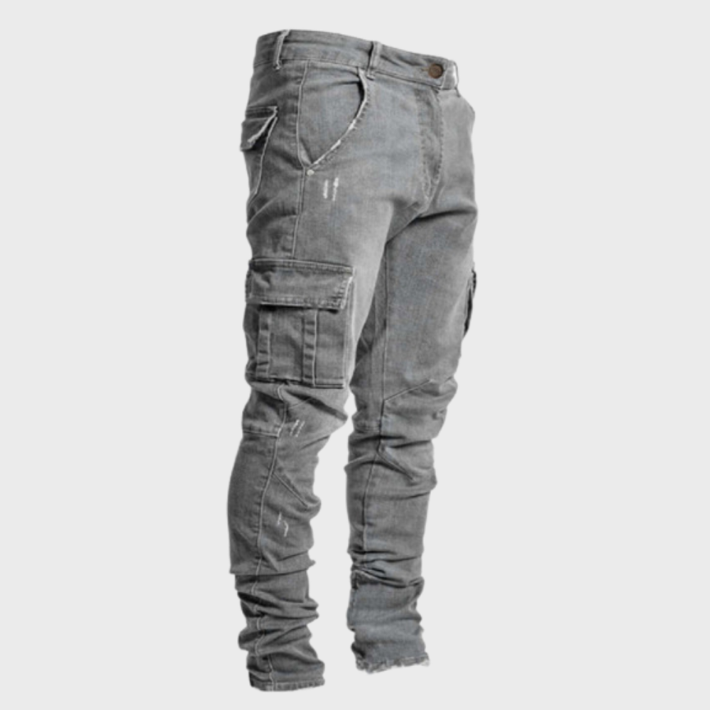 Lauge - Pantalon cargo élégant et décontracté pour hommes