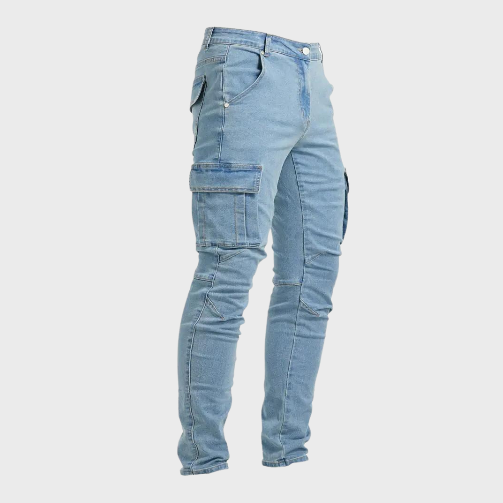Lauge - Pantalon cargo élégant et décontracté pour hommes