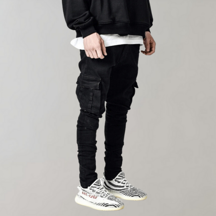 Lauge - Pantalon cargo élégant et décontracté pour hommes