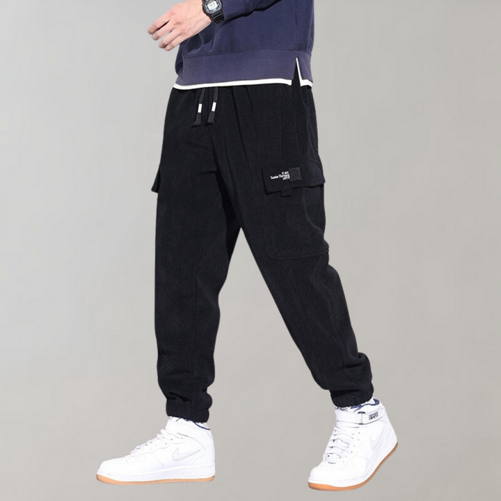 Osvald - Pantalon cargo élégant pour homme en velours côtelé confortable