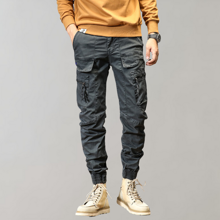 Leif - Pantalon cargo pour hommes avec poches à rabat élégantes