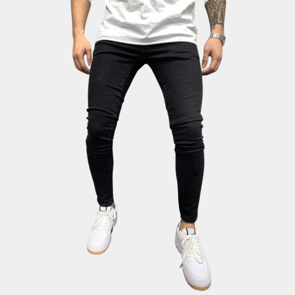 Darrell - Jean skinny décontracté et élégant pour homme