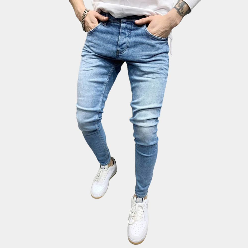 Darrell - Jean skinny décontracté et élégant pour homme