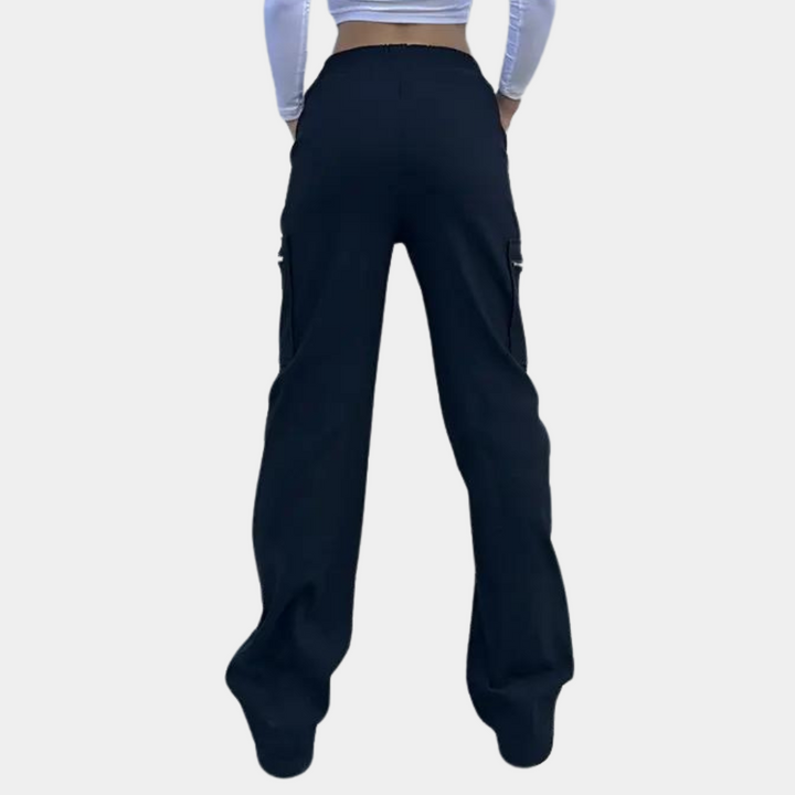 Cadenza - Pantalon cargo élégant pour femmes, avec une touche d'élégance