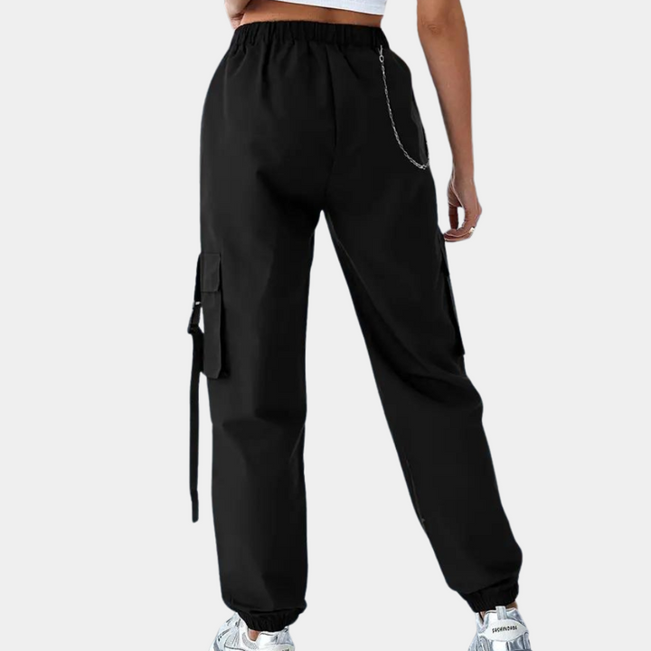 Jolanda - Pantalon de survêtement pour femmes avec taille élastique confortable pour un confort ultime