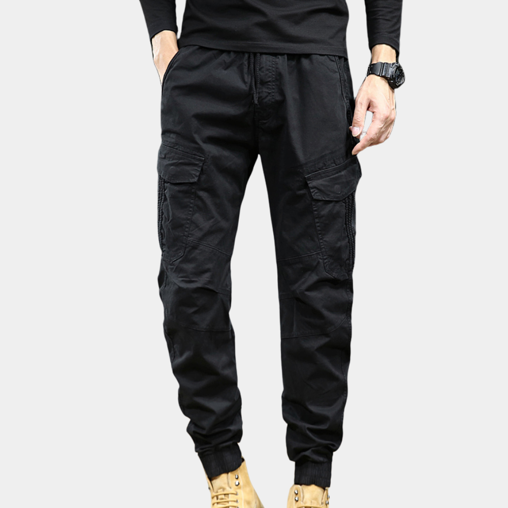 Daan - Pantalon cargo élégant pour homme avec poches de rangement pratiques