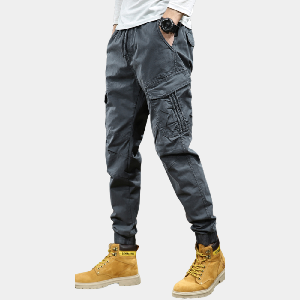 Daan - Pantalon cargo élégant pour homme avec poches de rangement pratiques