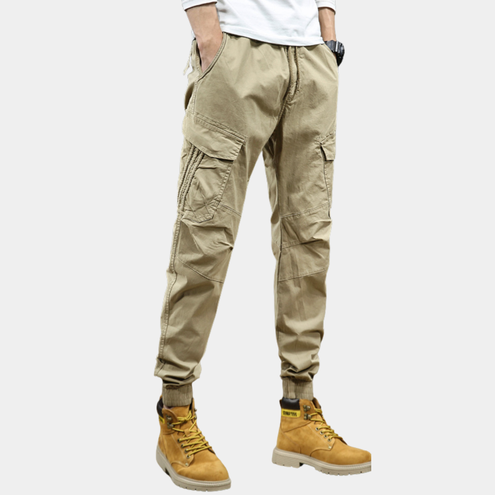 Daan - Pantalon cargo élégant pour homme avec poches de rangement pratiques