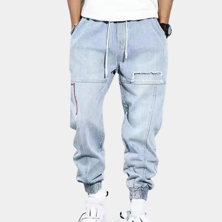 Pantalon cargo élégant Enrico pour homme - Combinaison parfaite de la mode et de la fonctionnalité !