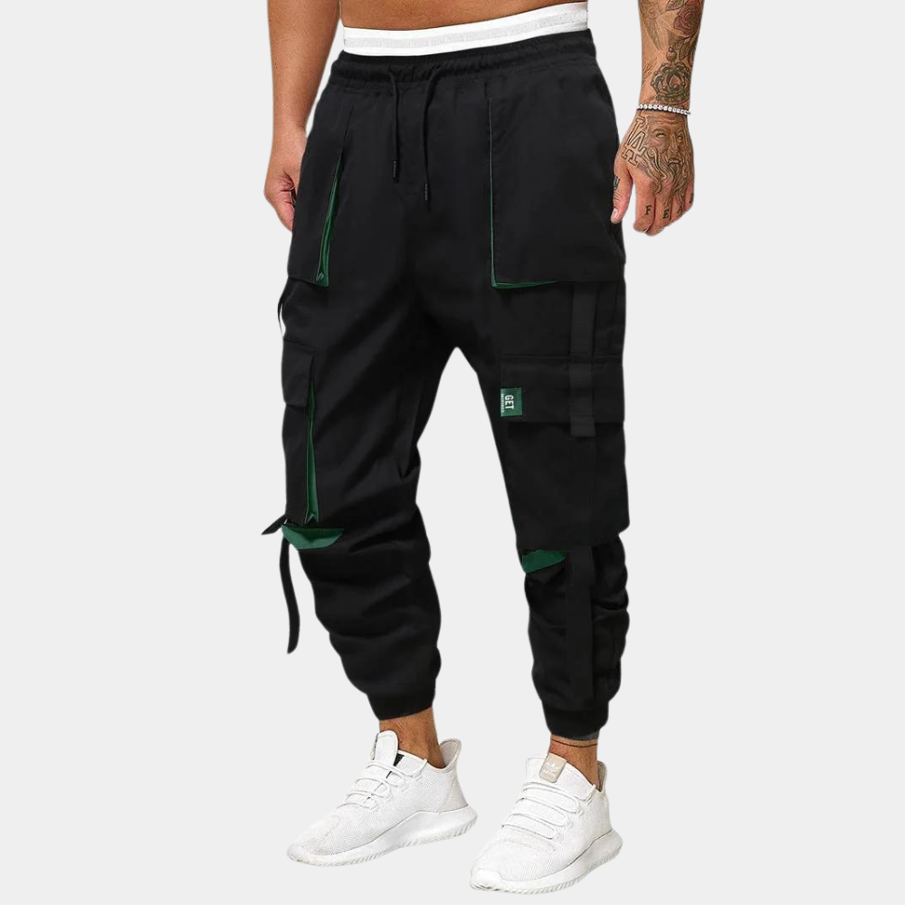 Italo - Pantalon cargo pour homme à la mode et tendance pour un look élégant