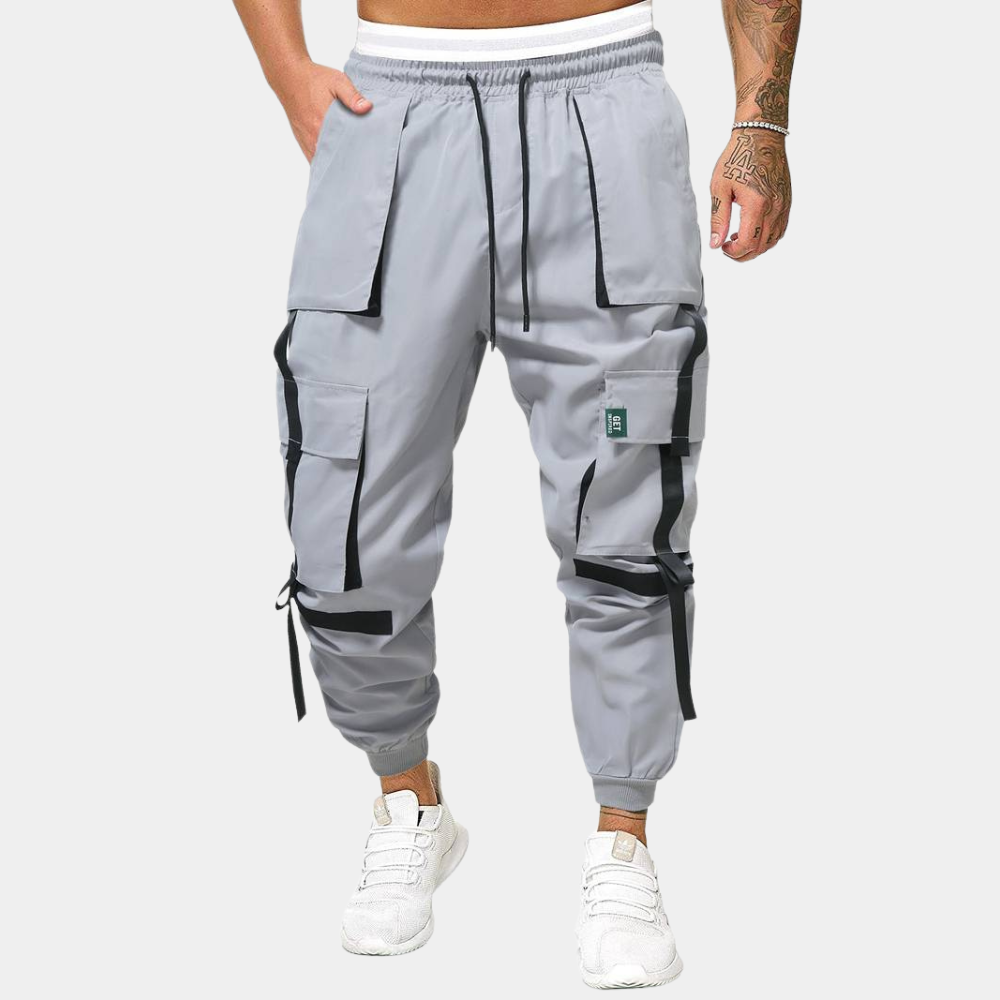 Italo - Pantalon cargo pour homme à la mode et tendance pour un look élégant