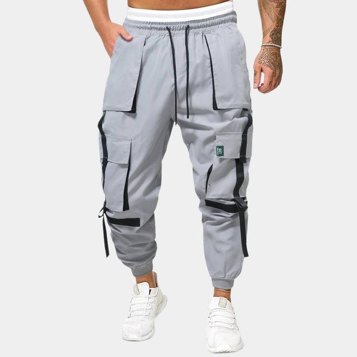 Italo - Pantalon cargo pour homme à la mode et tendance pour un look élégant