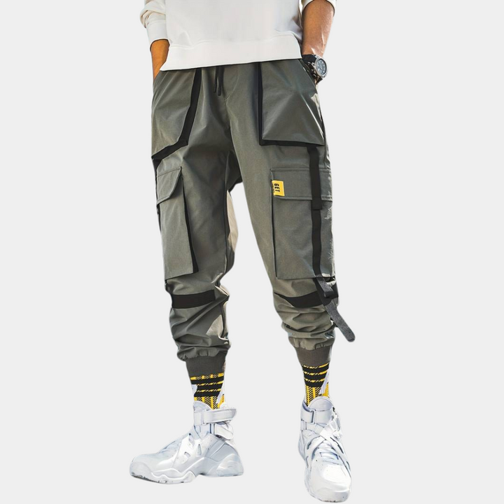Italo - Pantalon cargo pour homme à la mode et tendance pour un look élégant