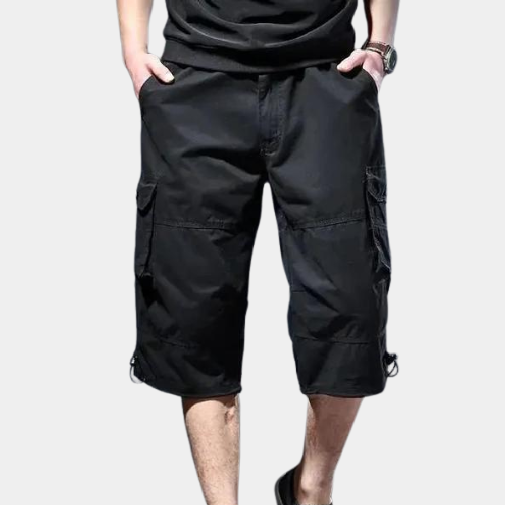 Ilario - Pantalon trois-quarts élégant et confortable pour hommes