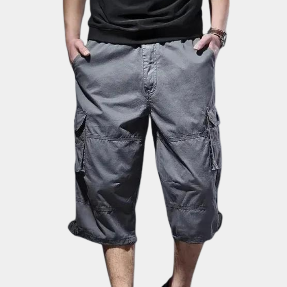 Ilario - Pantalon trois-quarts élégant et confortable pour hommes
