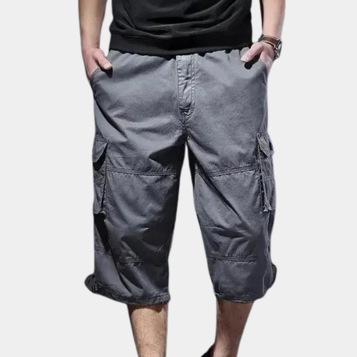 Ilario - Pantalon trois-quarts élégant et confortable pour hommes