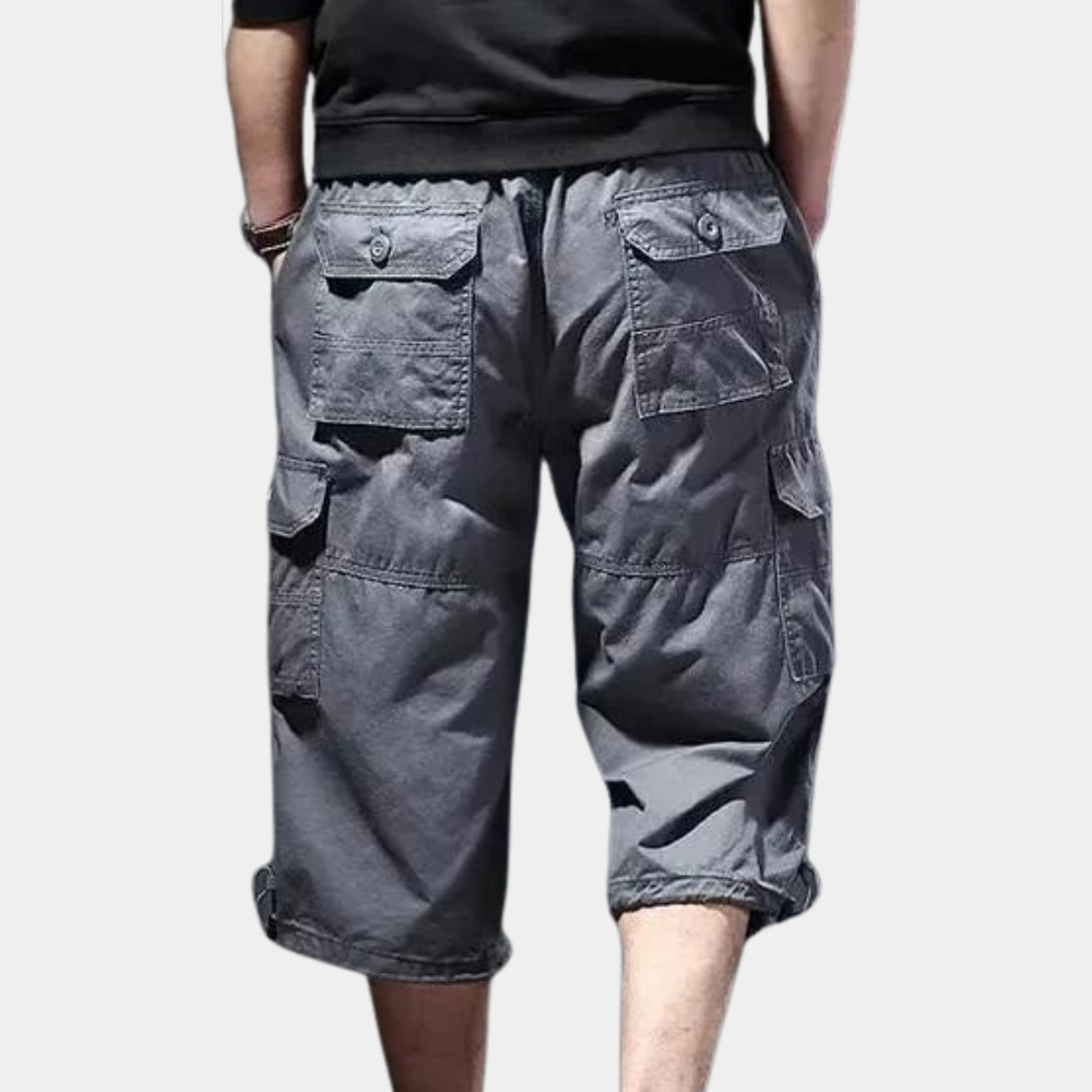Ilario - Pantalon trois-quarts élégant et confortable pour hommes