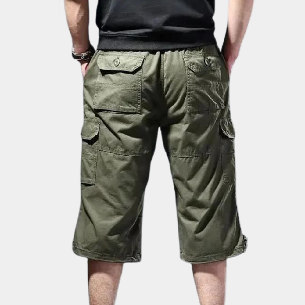 Ilario - Pantalon trois-quarts élégant et confortable pour hommes