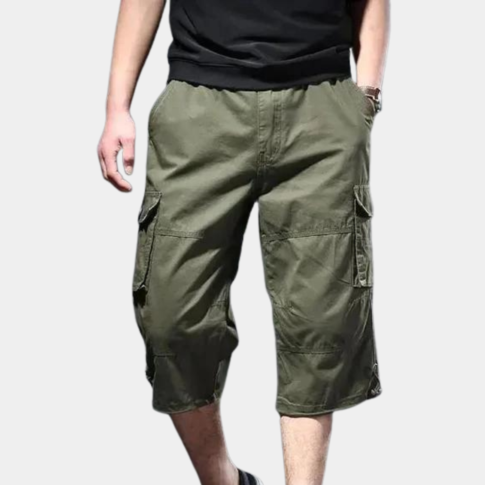Ilario - Pantalon trois-quarts élégant et confortable pour hommes