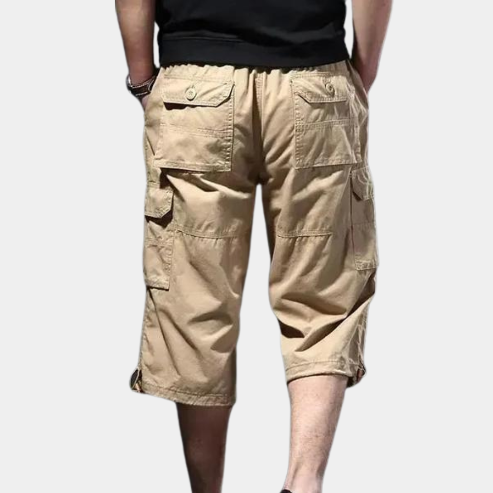 Ilario - Pantalon trois-quarts élégant et confortable pour hommes