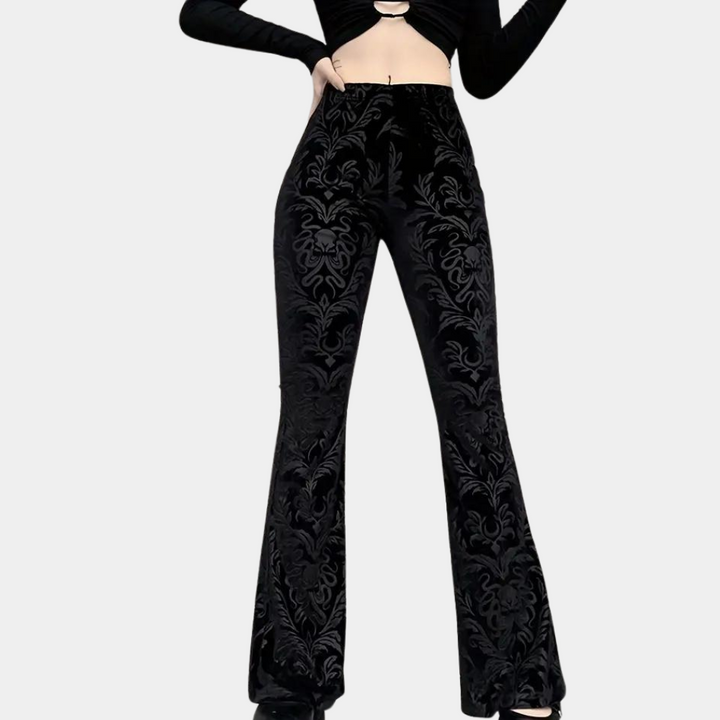 Edna - Pantalon évasé pour femmes pour un look élégant
