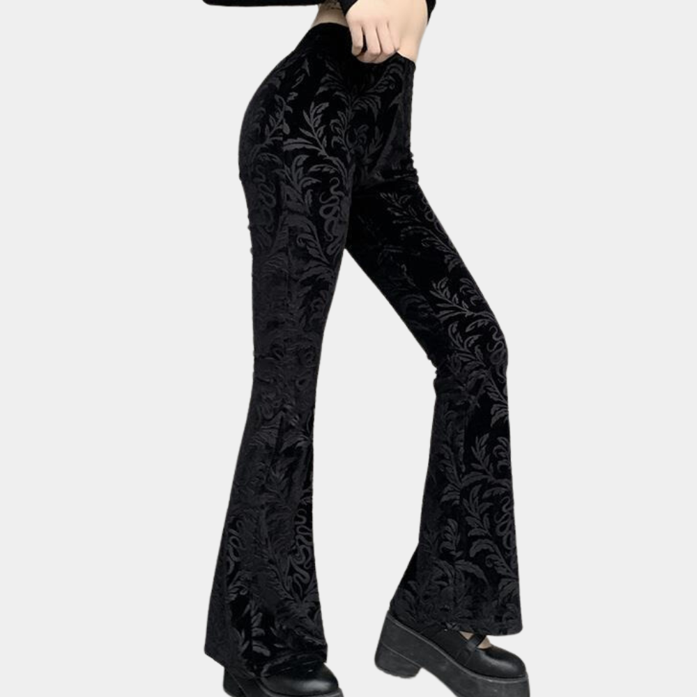 Edna - Pantalon évasé pour femmes pour un look élégant