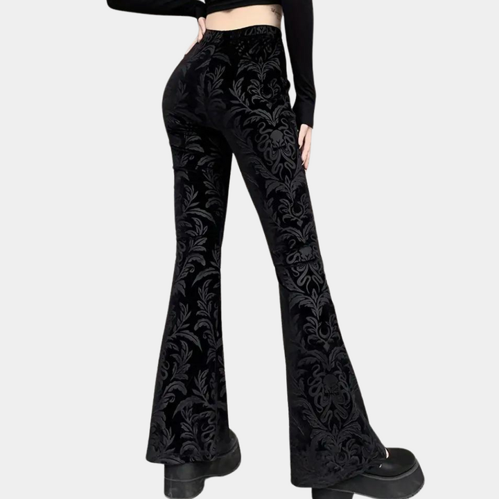 Edna - Pantalon évasé pour femmes pour un look élégant