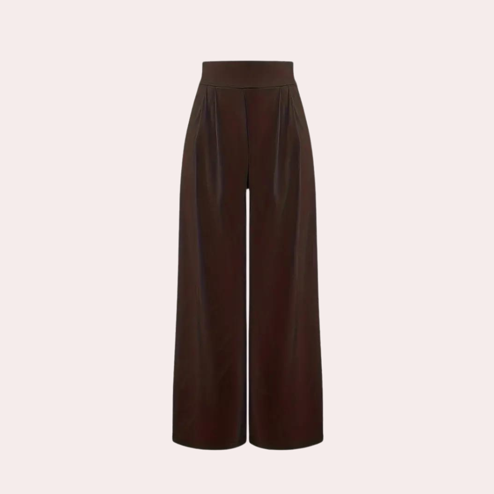 Agnesia - Pantalon évasé élégant et confortable pour femmes