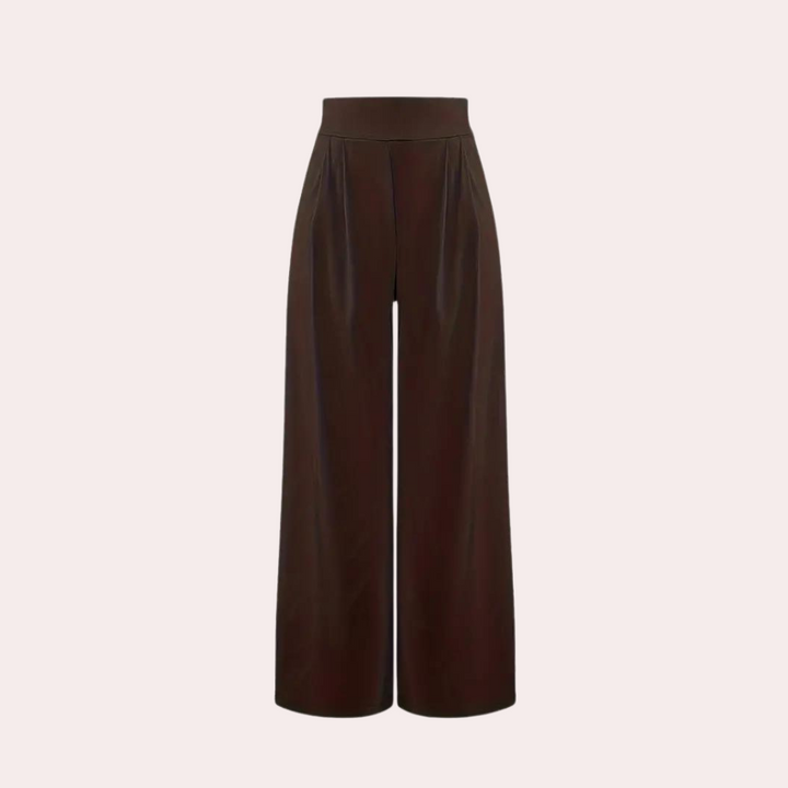 Agnesia - Pantalon évasé élégant et confortable pour femmes
