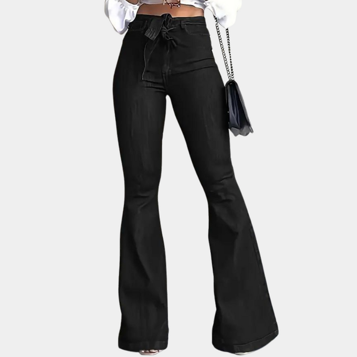 Terza - Pantalon fluide à taille haute pour femmes