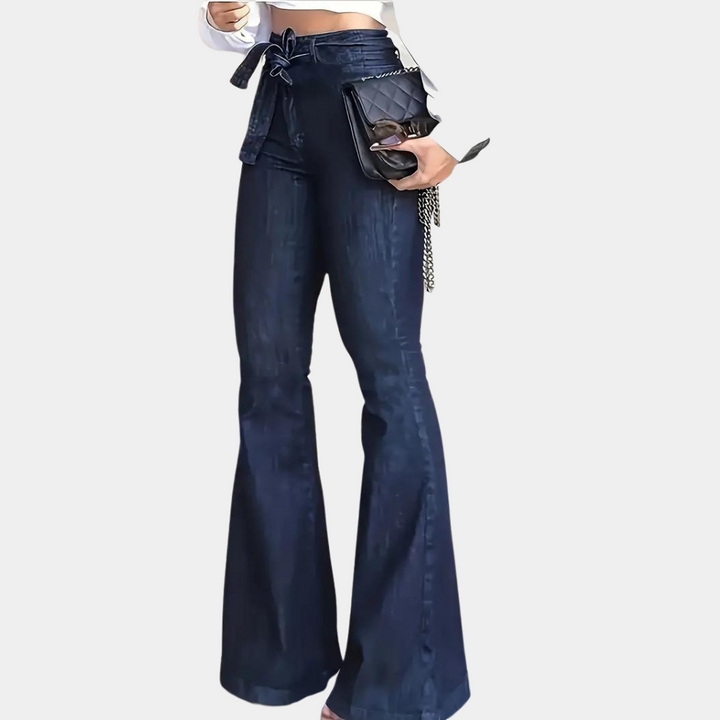 Terza - Pantalon fluide à taille haute pour femmes