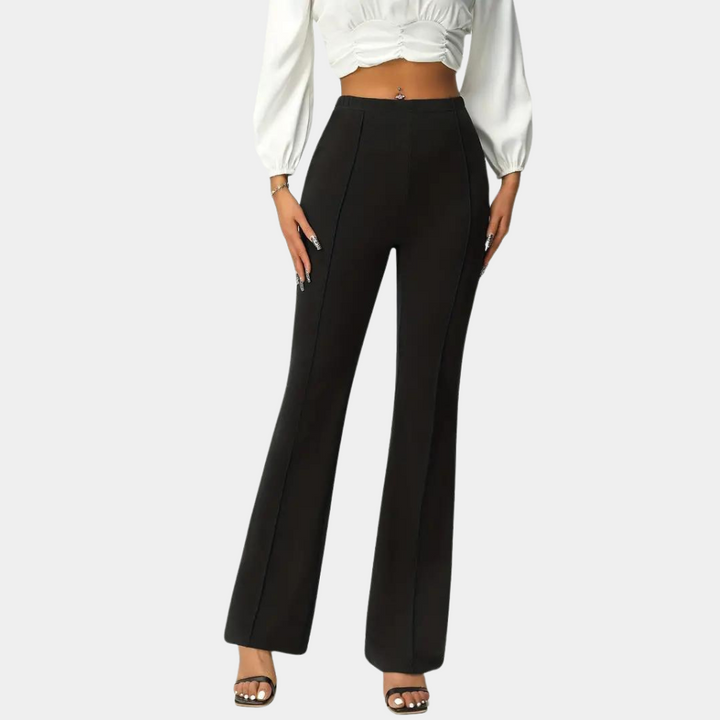 Margot - Pantalon évasé élégant et extensible pour femmes