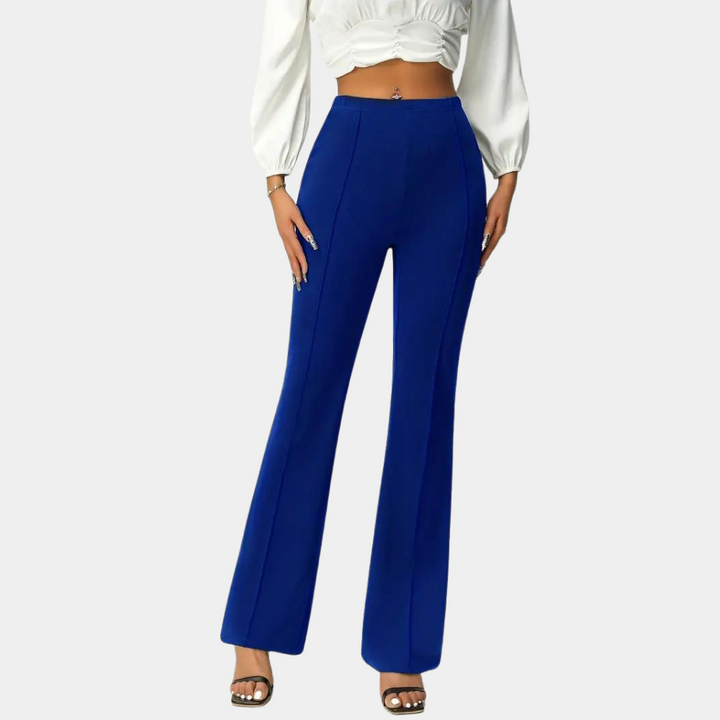 Margot - Pantalon évasé élégant et extensible pour femmes