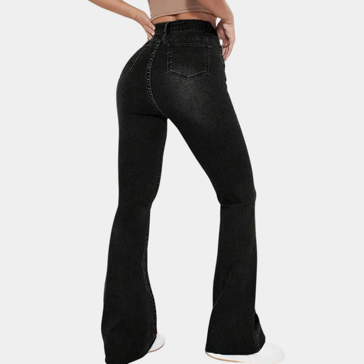 Colette - Pantalon décontracté taille haute tendance pour femmes avec une coupe flatteuse