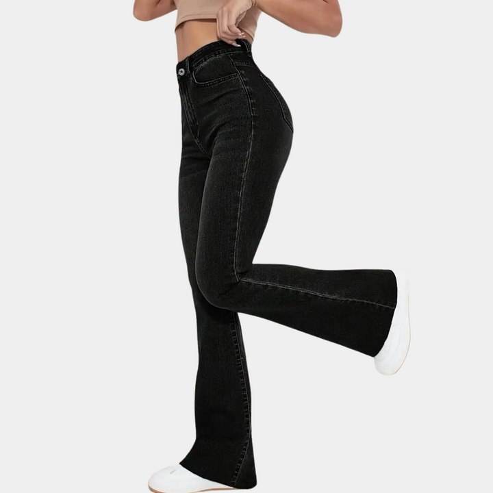 Colette - Pantalon décontracté taille haute tendance pour femmes avec une coupe flatteuse