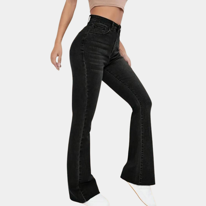 Colette - Pantalon décontracté taille haute tendance pour femmes avec une coupe flatteuse