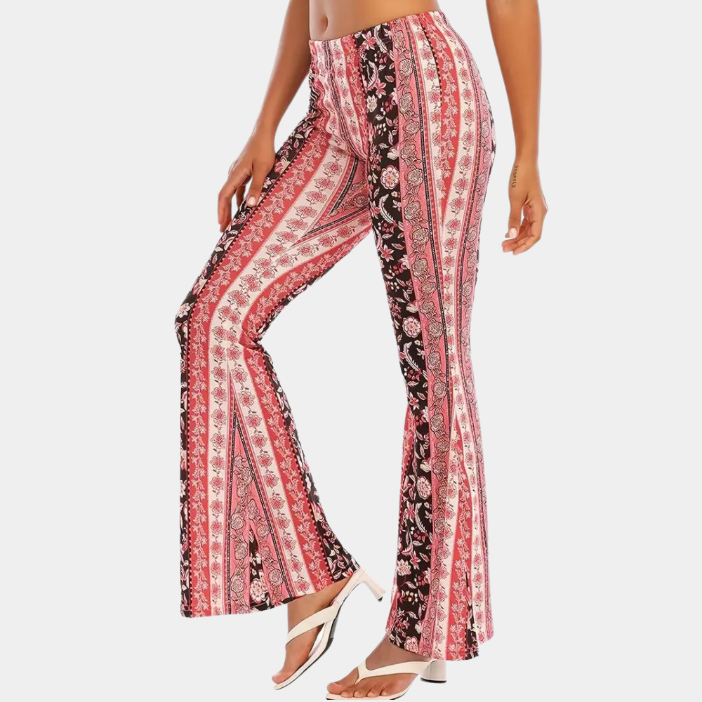 Soleil - Pantalon évasé Boho Flair féminin