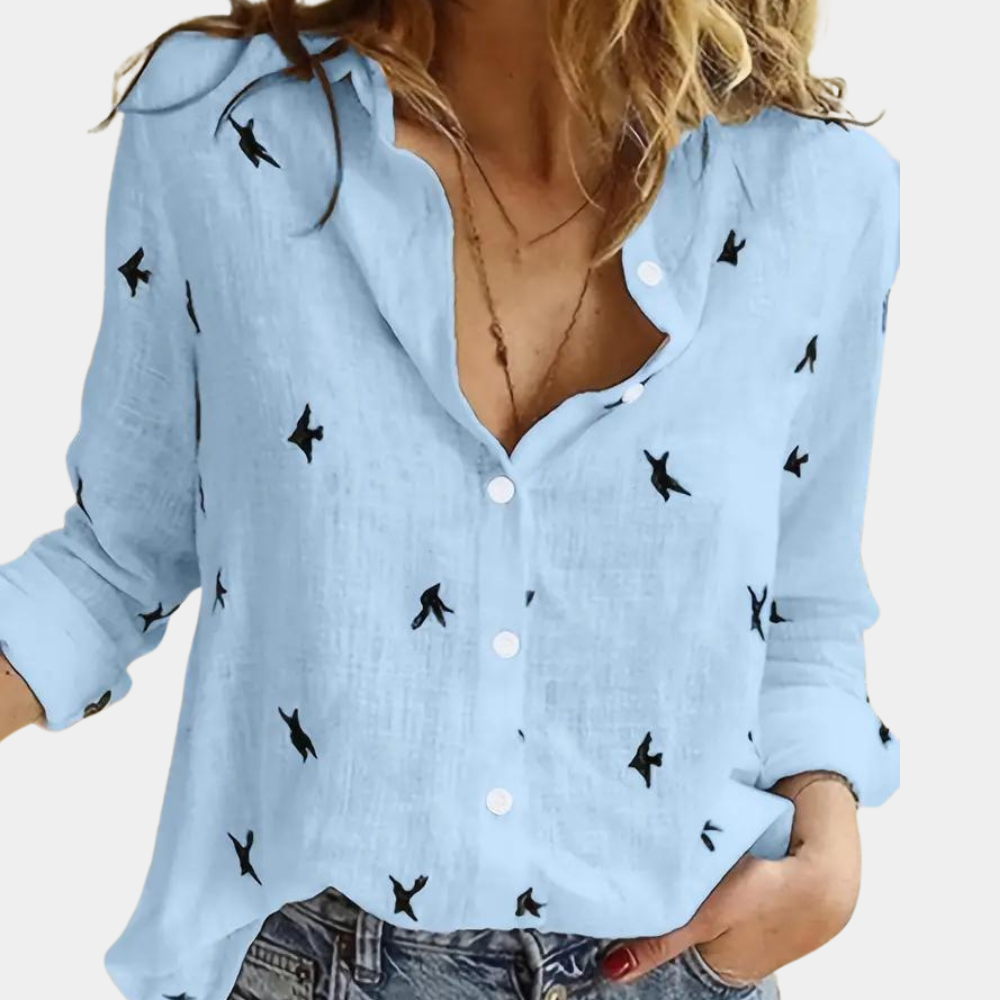 Laumina - Chemise élégante à manches longues pour femmes