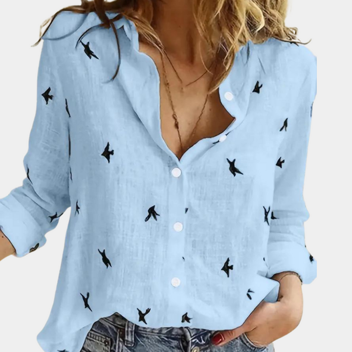 Laumina - Chemise élégante à manches longues pour femmes