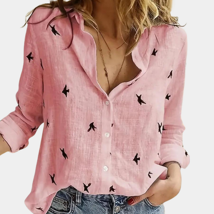 Laumina - Chemise élégante à manches longues pour femmes